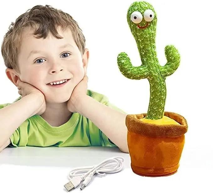 LED Musical Dancing & Mimicry Cactus Toy xwmhrv-4q