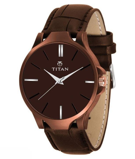 Men's Analog Leather Watch xwmhrv-4q