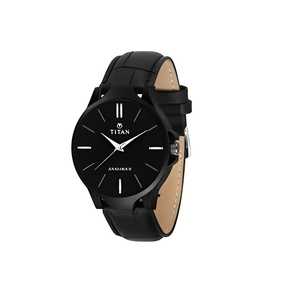 Men's Analog Leather Watch xwmhrv-4q